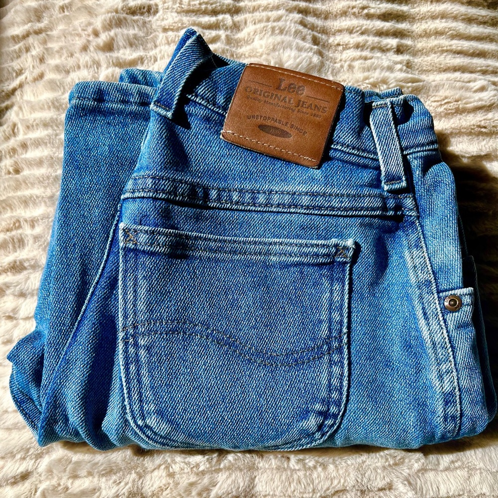 Lee Classic Indigo Jeans - Picture 1 of 3